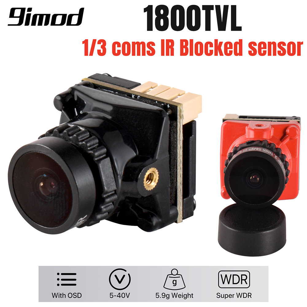 Drone Racing Vtx - 9IMOD FPV Camera 1800TVL 5MP 2.1mm