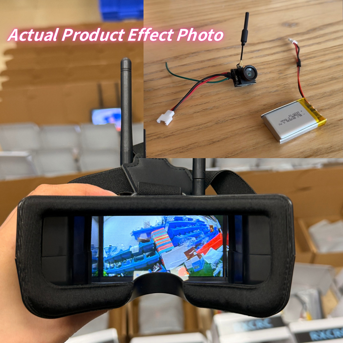 Drone Racing Frame - SLONWAKE 5.8G Analog VTX Transmission Camera
