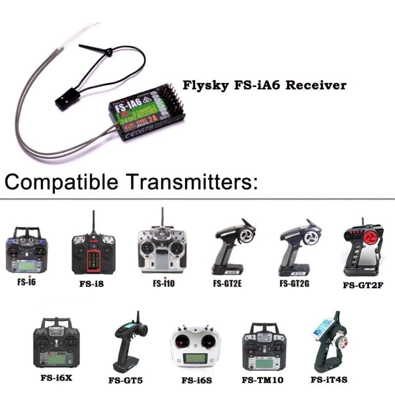 Flysky FS-IA6 Receiver 6CH Dua - Drone Racing Antenna recensie en prijs