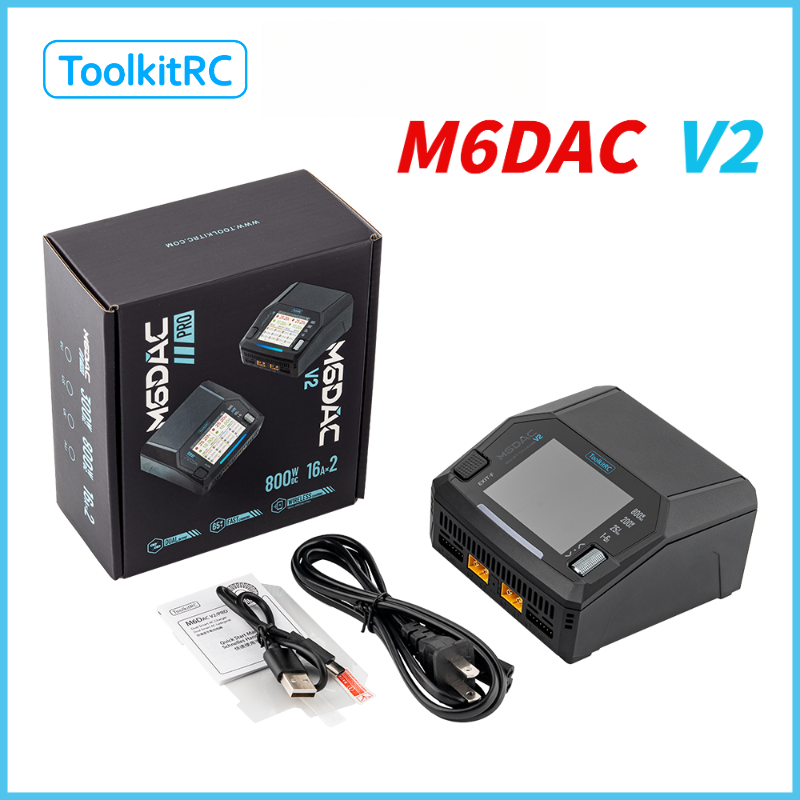 ToolkitRC M6DAC V2 RC Car 7.4v - Drone Racing Charger recensie en prijs