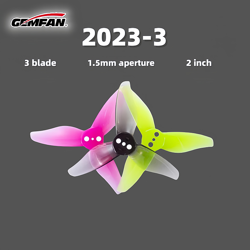 Gemfan 2023 three bladed 2-inc - Drone Racing Gate recensie en prijs