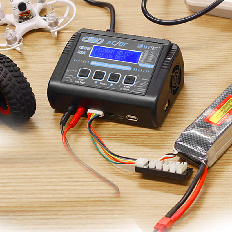 HTRC C150 150W 10A Smart Charg - Drone Racing Charger recensie en prijs