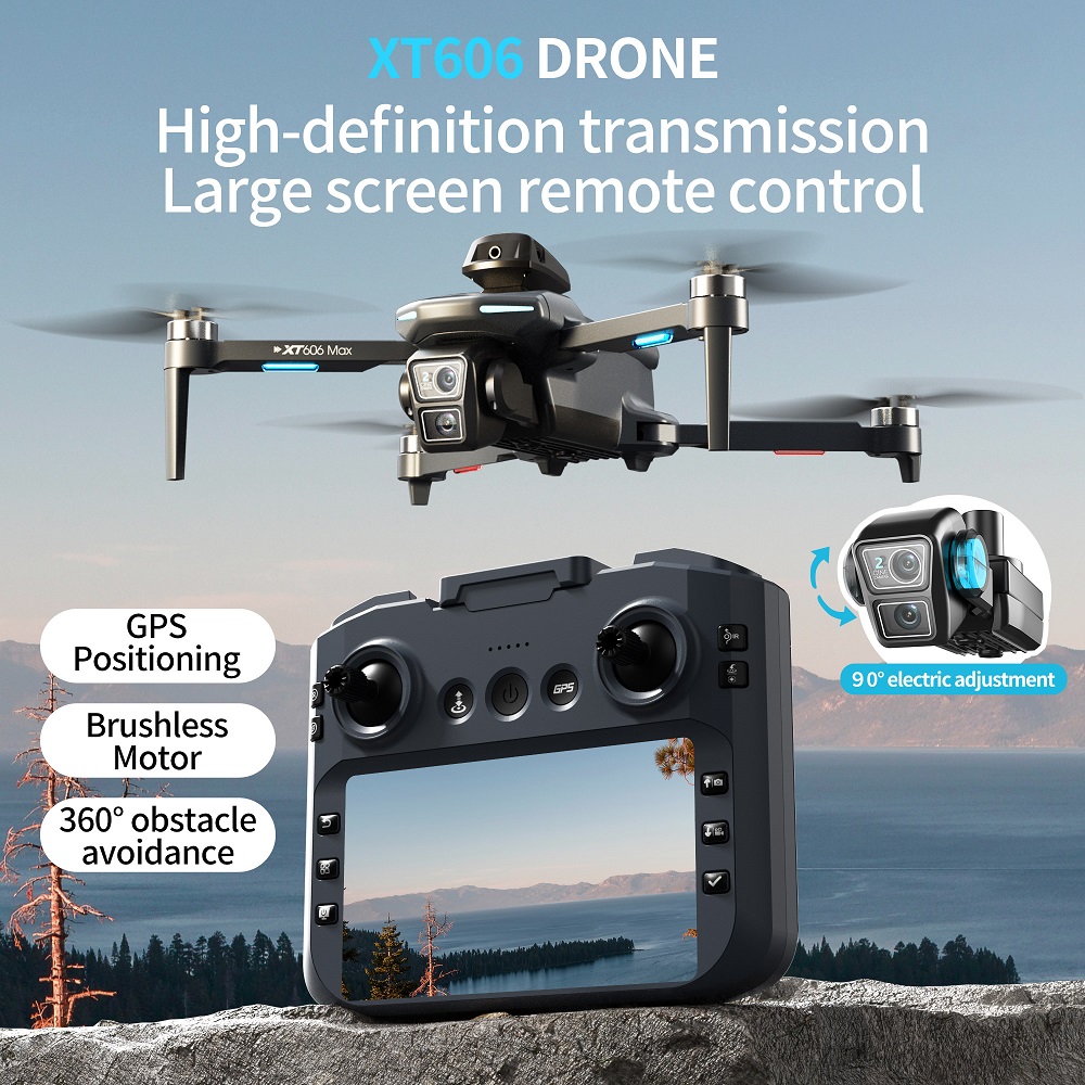 XT606 MAX 3 battery Drone 4k 8 - Drone Racing Motor recensie en prijs