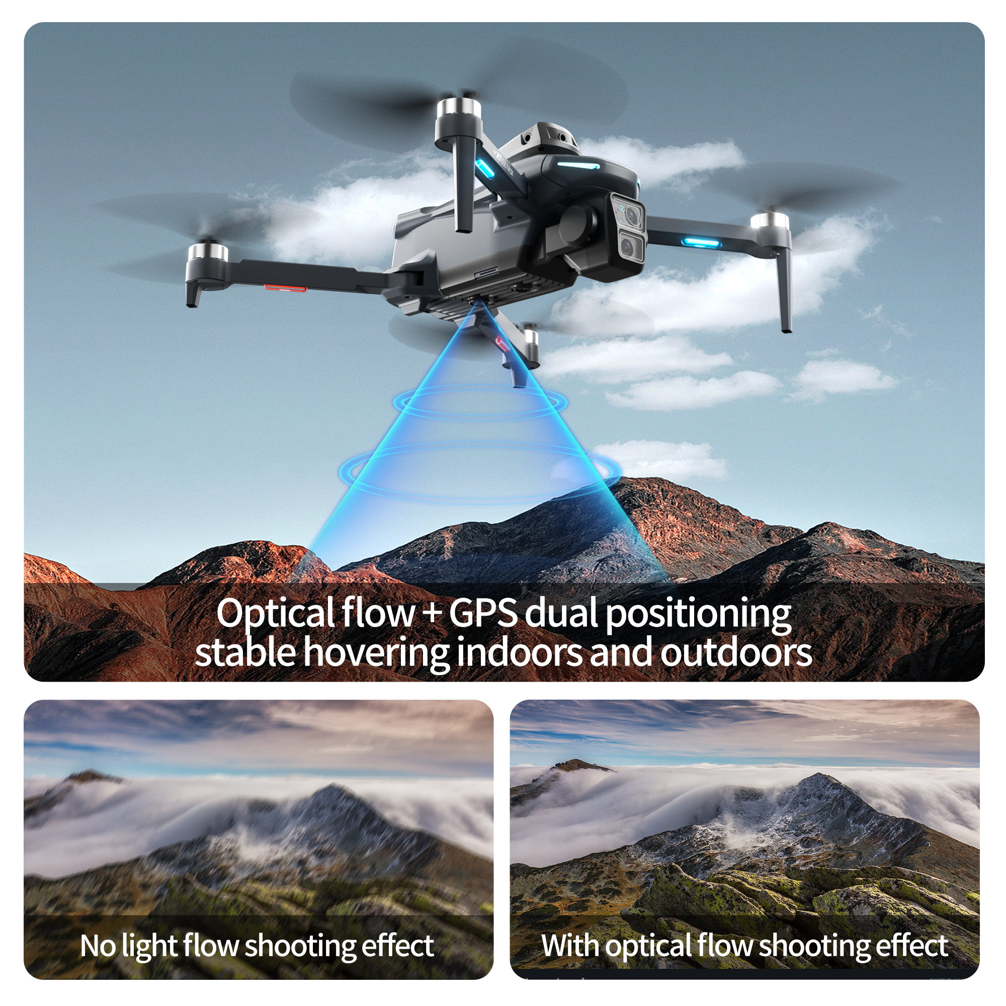 XT606 MAX 3 battery Drone 4k 8 - Drone Racing Motor recensie en prijs