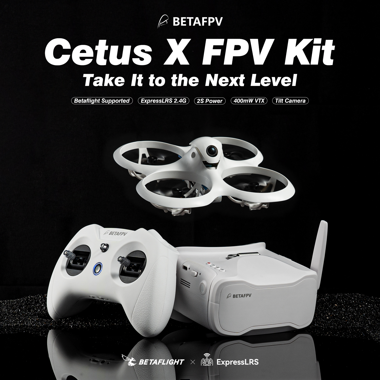 BETAFPV Cetus X FPV Kit Racing - Drone Racing Charger recensie en prijs