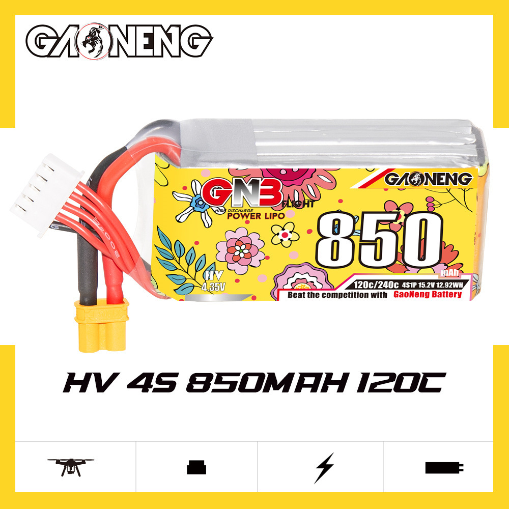 Upgraded GNB 4S 15.2V 850mAh L - Drone Racing Charger recensie en prijs
