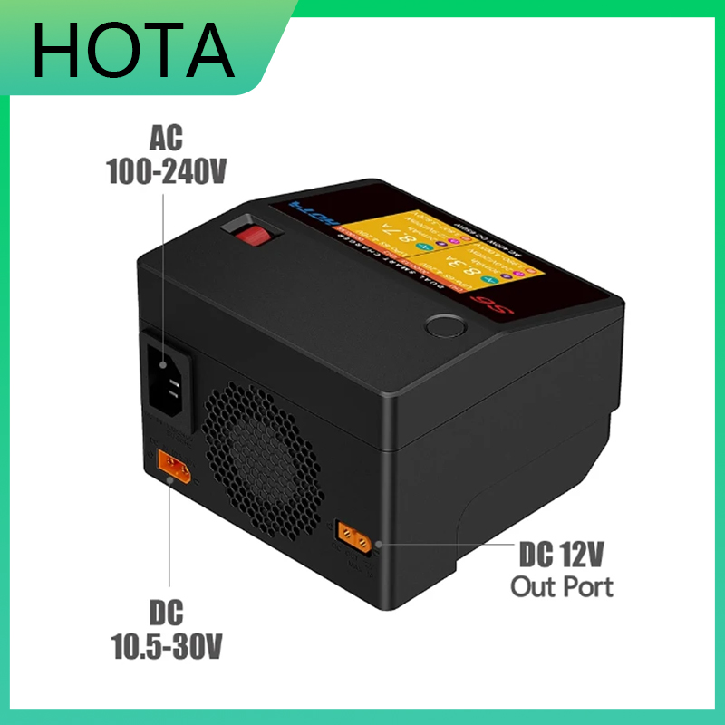 SkyCityFPV  HOTA S6 AC 400W 15 - Drone Racing Charger recensie en prijs