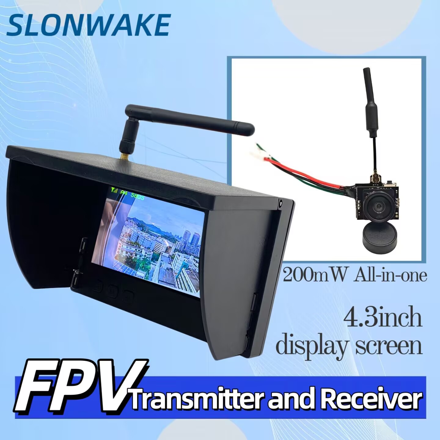 SLONWAKE 5.8G Analog Video Tra - Drone Racing Transmitter recensie en prijs
