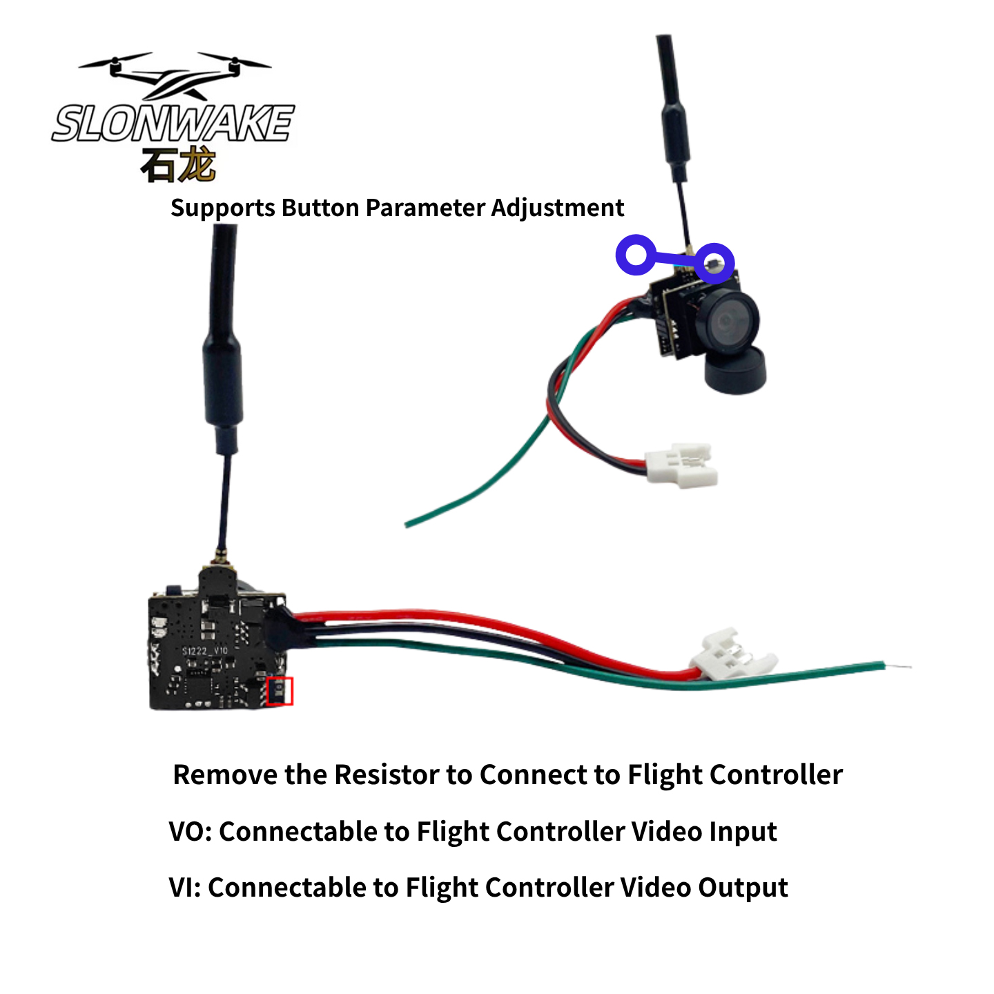SLONWAKE 5.8G Analog Video Tra - Drone Racing Transmitter recensie en prijs