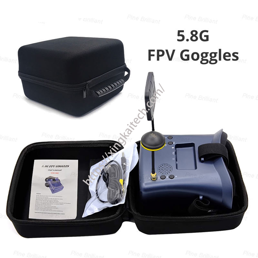 5.8G FPV Goggles 4.3Inch 40CH  - Drone Racing Goggles recensie en prijs