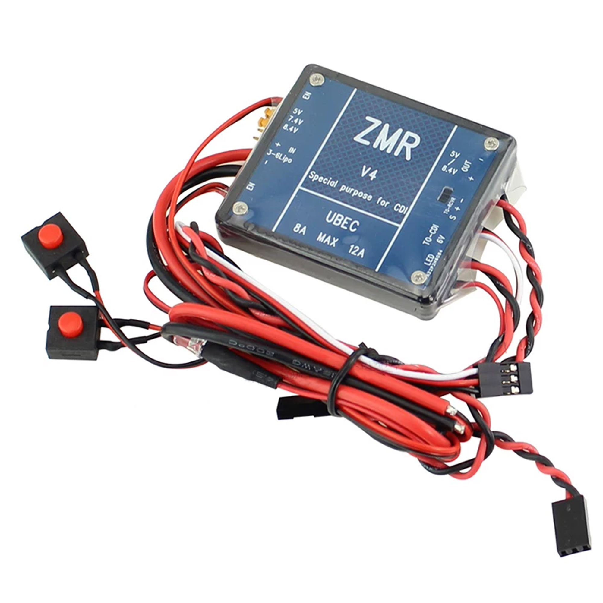 UBEC V2 V3 V4 ZMR 8A Dual BEC  - Drone Racing Battery recensie en prijs