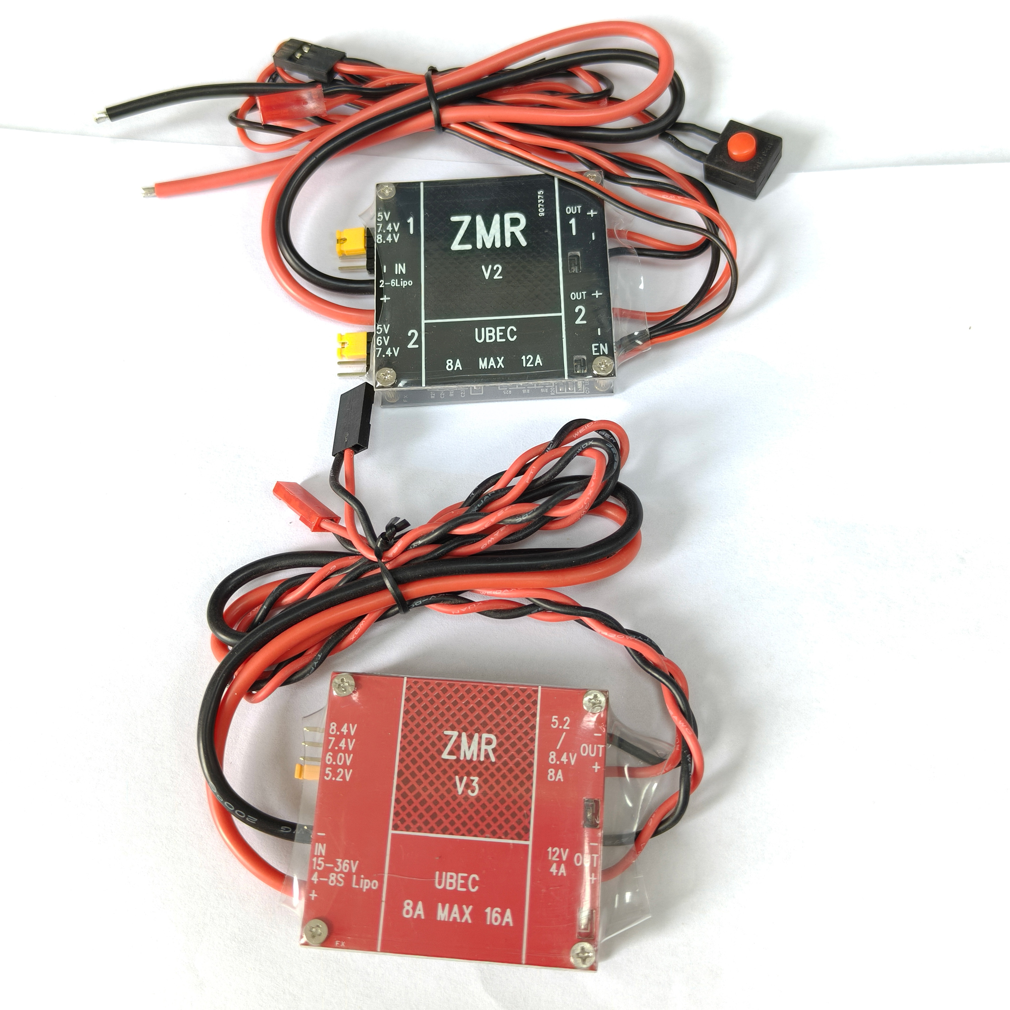 UBEC V2 V3 V4 ZMR 8A Dual BEC  - Drone Racing Battery recensie en prijs