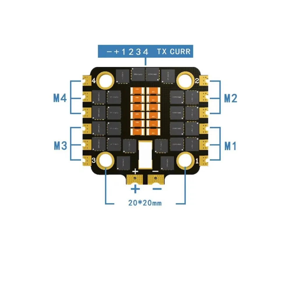 HAKRC 40A 4 In 1 32BIT Brushle - Drone Racing Esc recensie en prijs