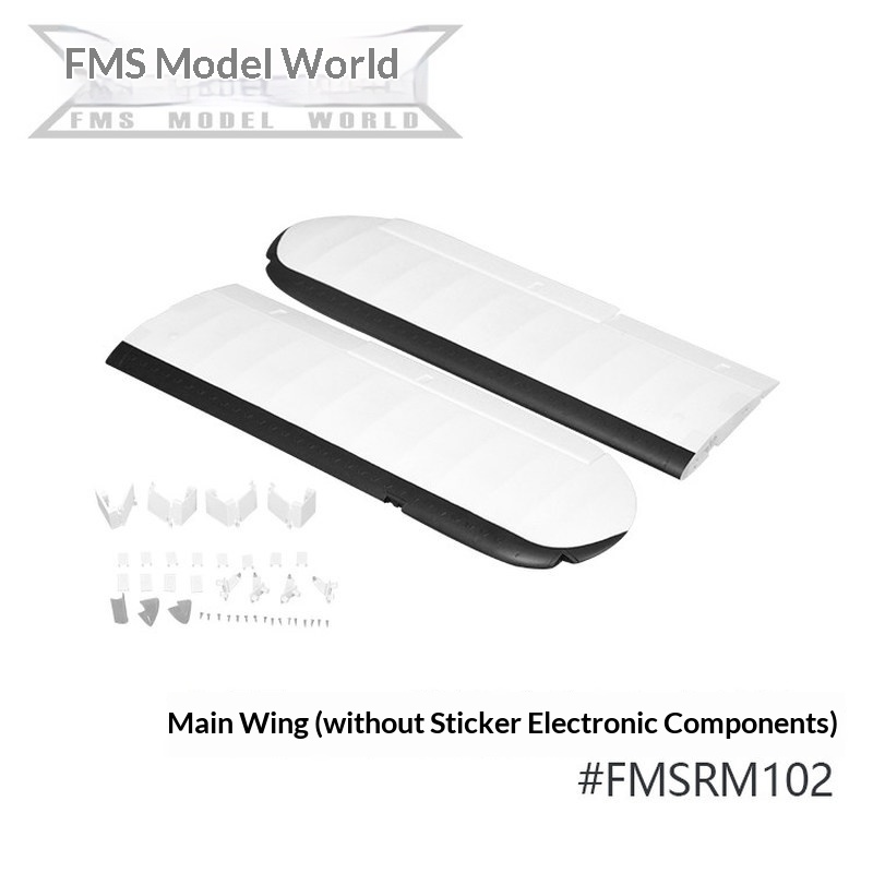 FMS RC Plane Decals For 1700mm - Drone Racing Motor recensie en prijs