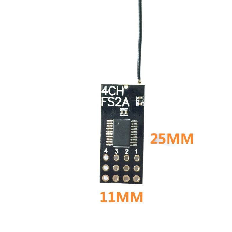 Flysky FS2A Mini Receiver 4CH  - Drone Racing Receiver recensie en prijs