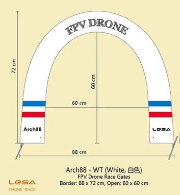 Arch88 Car Racing Gate Kit - 8 - Drone Racing Flag recensie en prijs