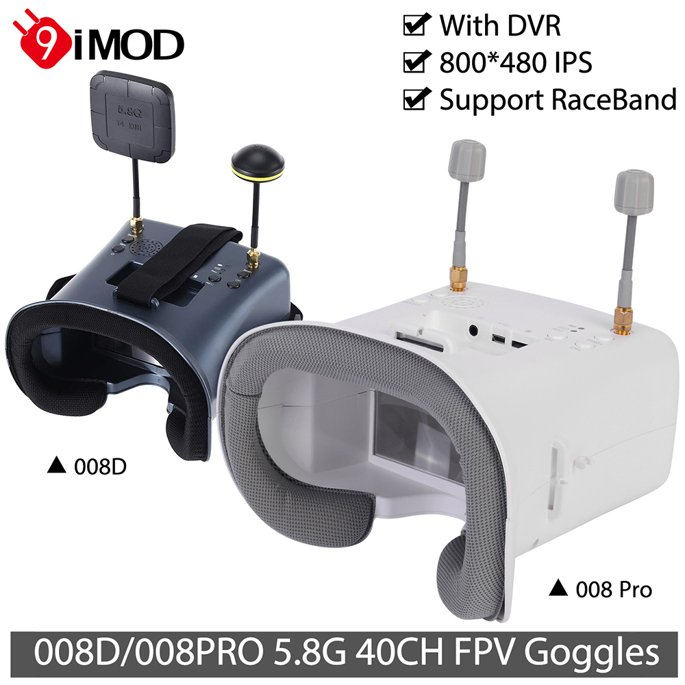 9IMOD 5.8G FPV VR Goggles 008D - Drone Racing Goggles recensie en prijs