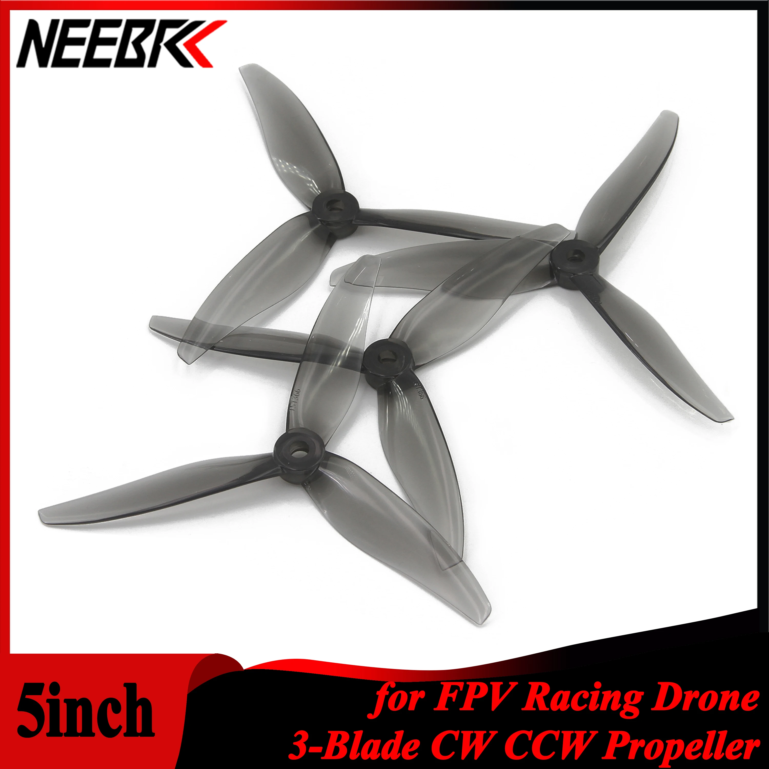 NEEBRC 12 Pairs 5 inch Props 3 - Drone Racing Motor recensie en prijs