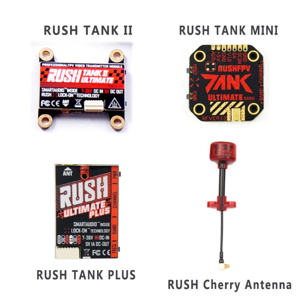 RUSH TANK Ultimate II/Mini/ PL - Drone Racing Transmitter recensie en prijs