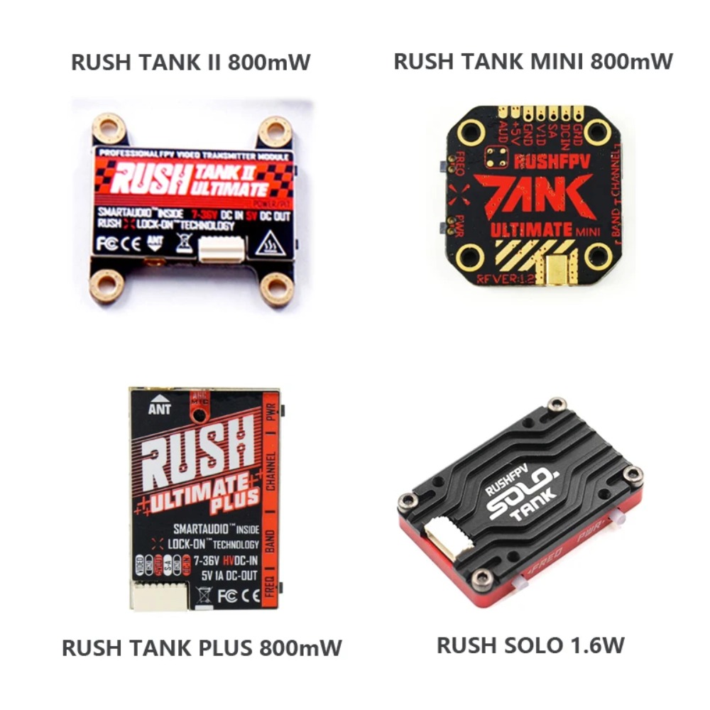 RUSH TANK Ultimate II/Mini/ PL - Drone Racing Transmitter recensie en prijs