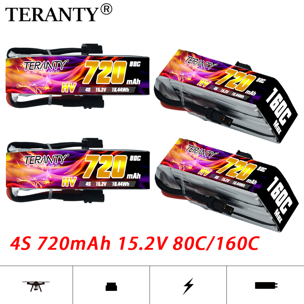 TERANTY 720mAh 4S 15.2V HV Lip - Drone Racing Frame recensie en prijs