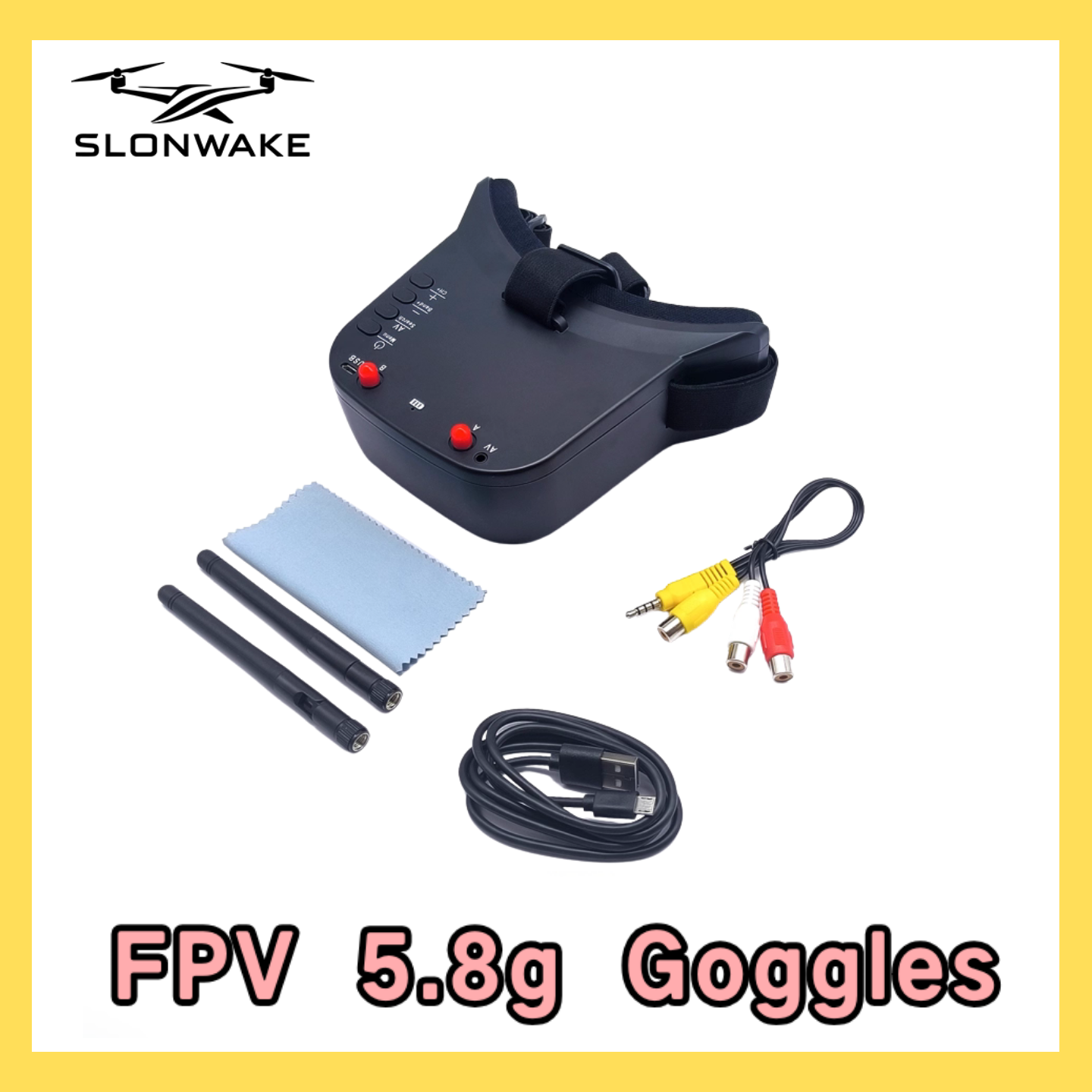 SLONWAKE 5.8G 48CH FPV 400mw V - Drone Racing Transmitter recensie en prijs