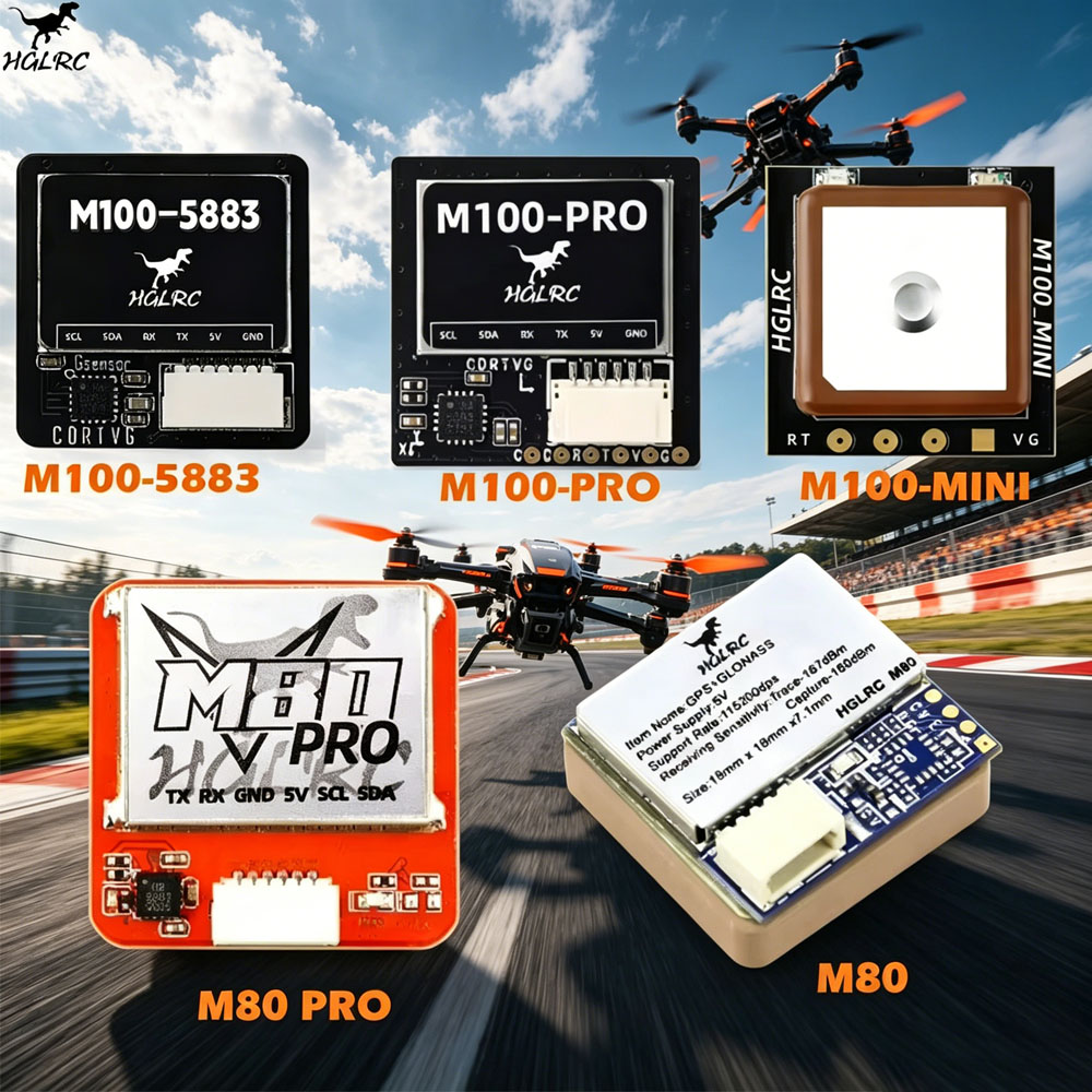 HGLRC M100-5883 GPS/ M100-PRO  - Drone Racing Flight Controller recensie en prijs