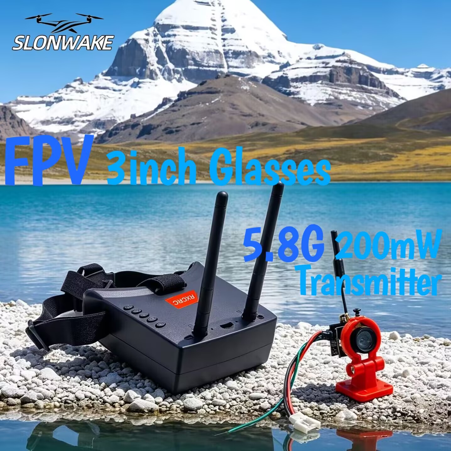 SLONWAKE 5.8G Analog VTX Trans - Drone Racing Frame recensie en prijs