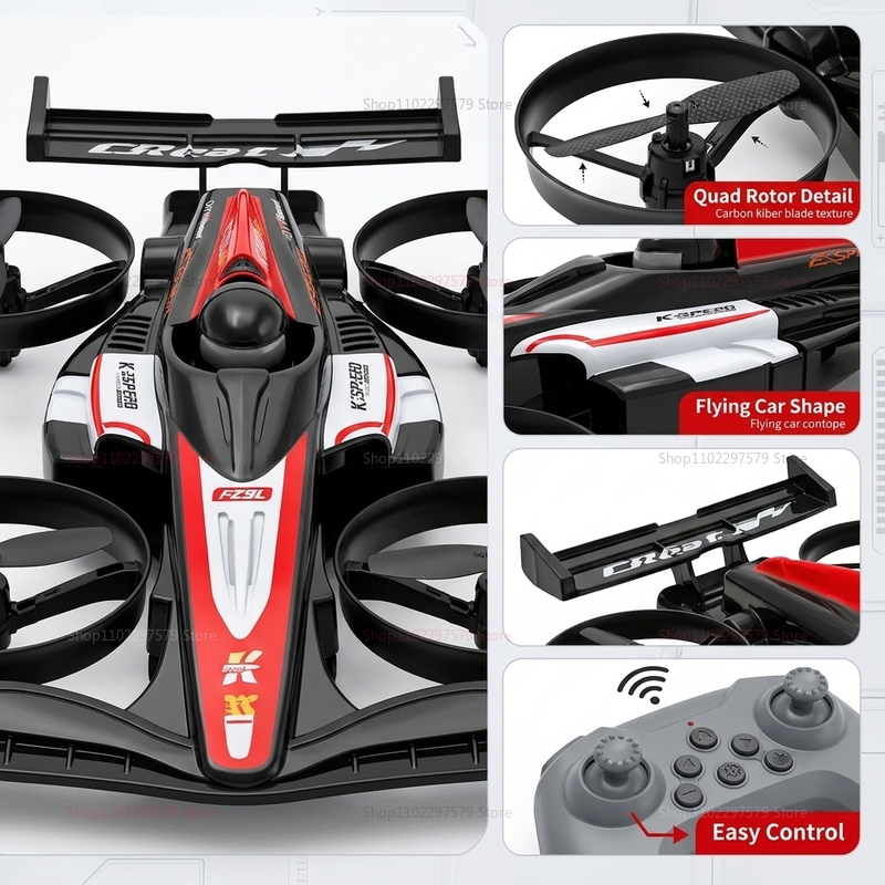 Mini RC Flying Car Transformab - Drone Racing Charger recensie en prijs