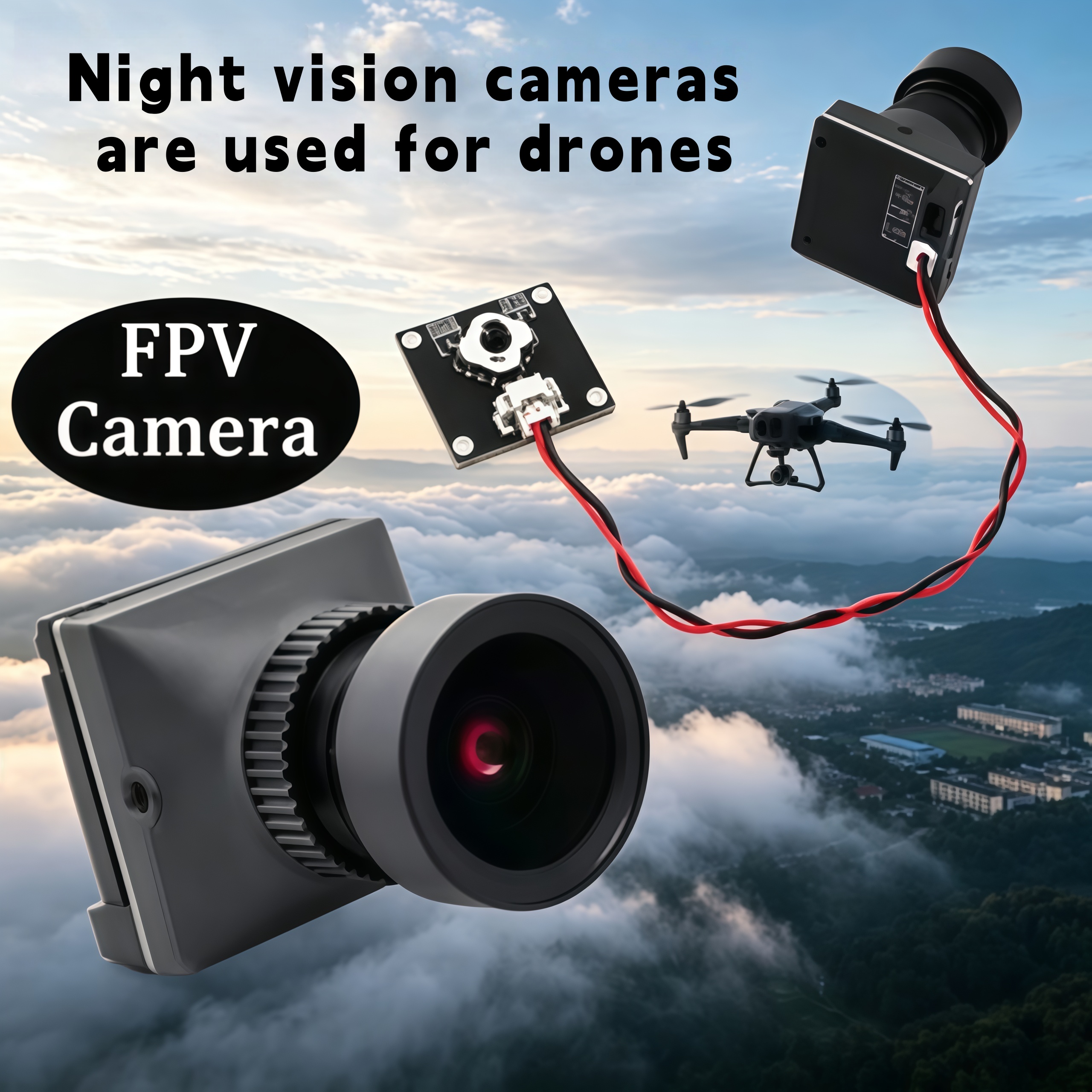 1500TVL HD CADDX Snail FPV Cam - Drone Racing Camera recensie en prijs