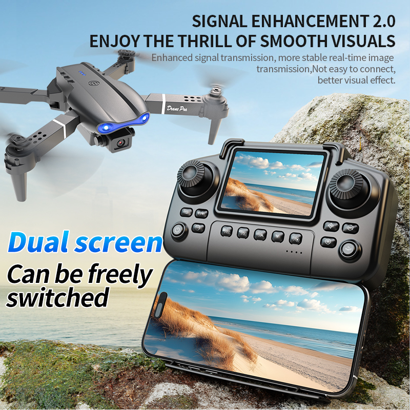 E99 PRO Drone Screen Control A - Drone Racing Camera recensie en prijs